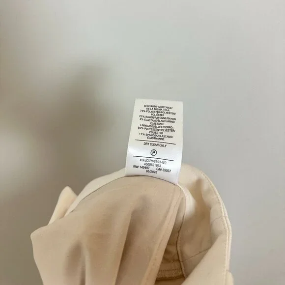 FAVORITE DAUGHTER The Low Favorite Pants in Ivory Size US 8 - Picture 13 of 16